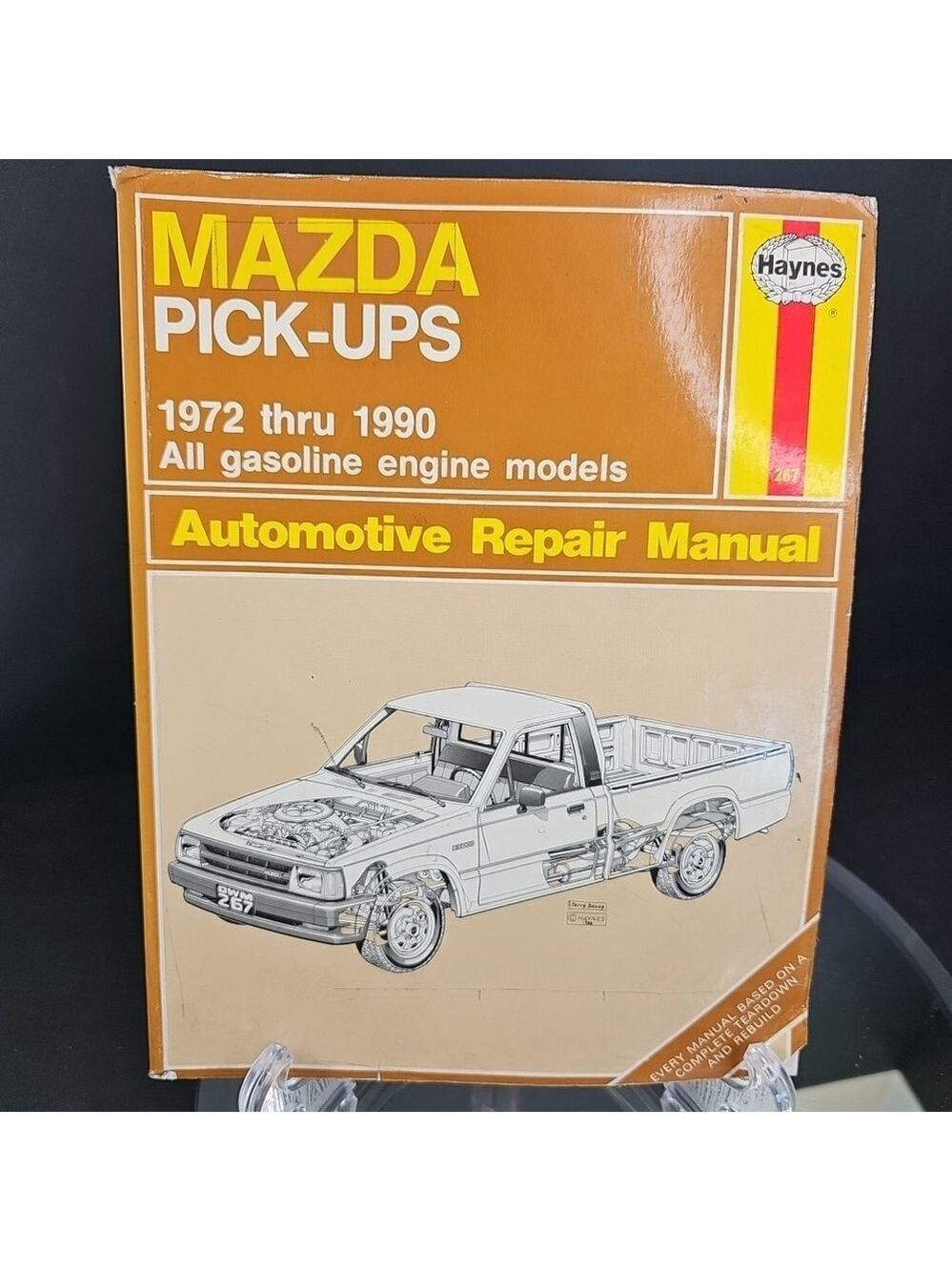 Haynes Repair Service Shop Manual - Mazda Pickups 1972-1990 Gasoline 267